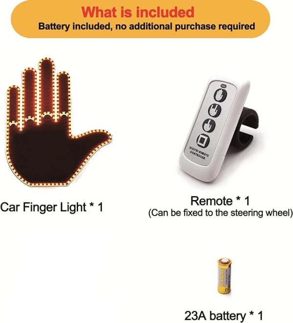 Car Gesture Light with Remote - Image 5