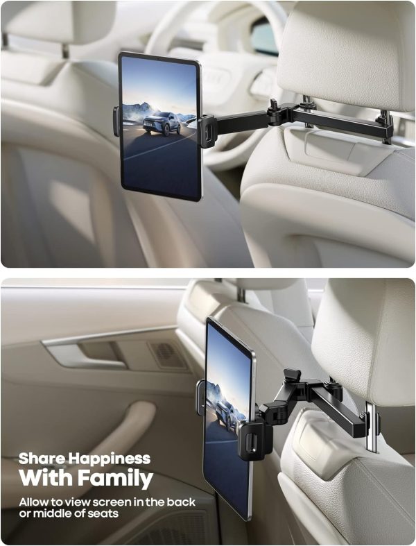 Car Headrest Tablet Holder - Image 3