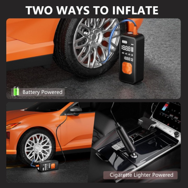 Tire Inflator Portable Air Compressor - Image 4